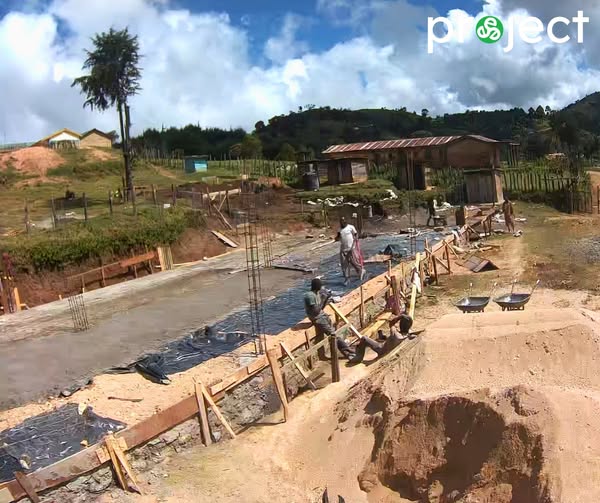 Concrete pouring